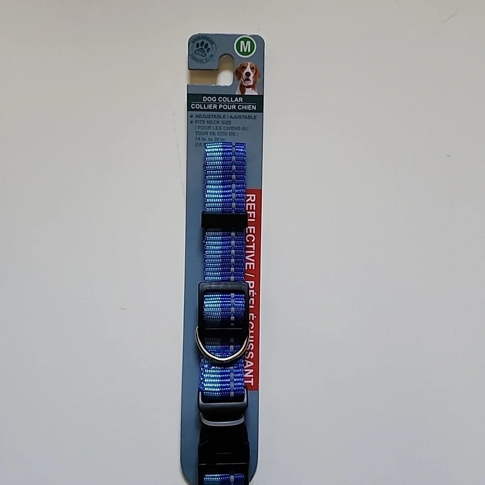 Sale⚡️REFLECTIVE ADJUSTABLE DOG COLLAR SZ L